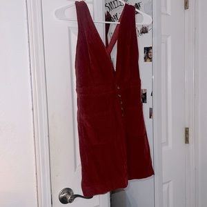 Girls Corduroy overall dress (GB)